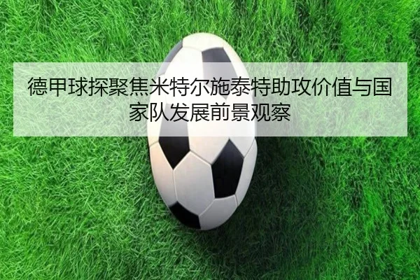 德甲球探聚焦米特尔施泰特助攻价值与国家队发展前景观察 | kaiyun